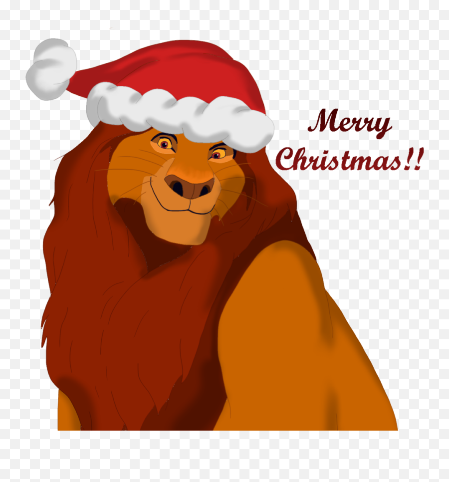 Mufasa Clipart Vector - Mufasa Christmas Full Size Png Christmas,Mufasa Png