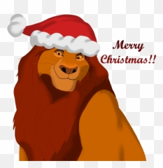 Mufasa Clipart Vector - Mufasa Christmas Full Size Png Christmas,Mufasa Png