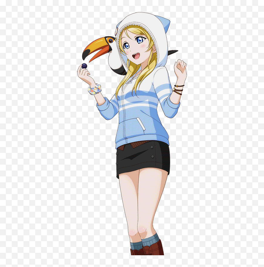 Download Not Idolized - Love Live Ayase Eli Animal Hoodie Eli Ayase Png,Roblox Jacket Png