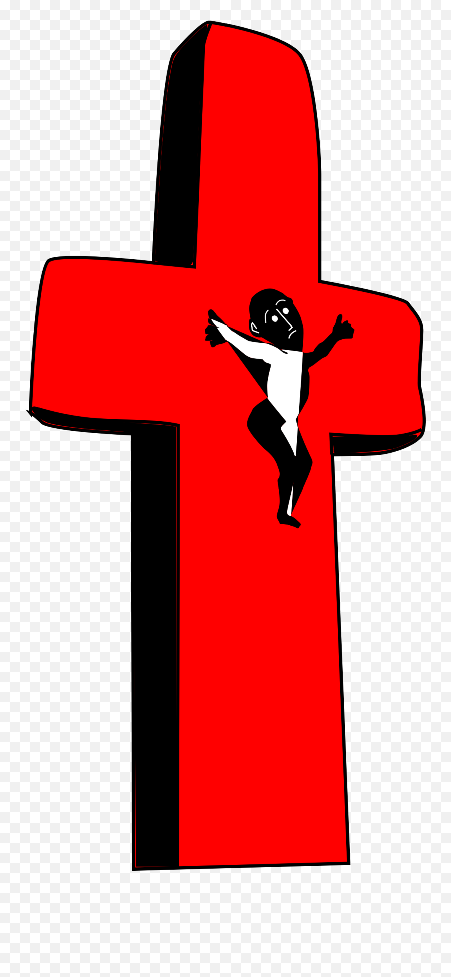 Download Red Cross Clipart Jesus - Jesus Red Cross Full Clip Art Png,Jesus Clipart Png