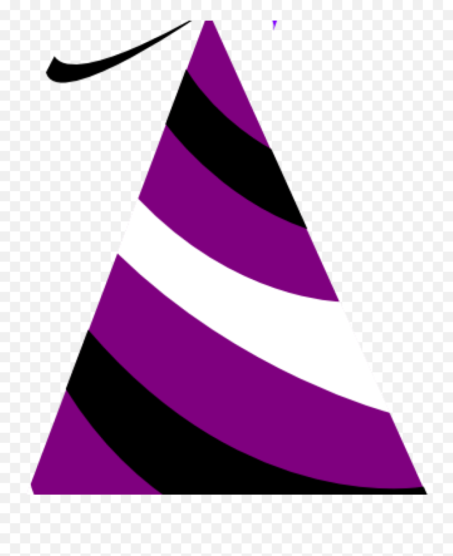Birthday Hat Transparent Png - Transparent Party Hat Transparent Background Party Hat Purple,Party Transparent Background