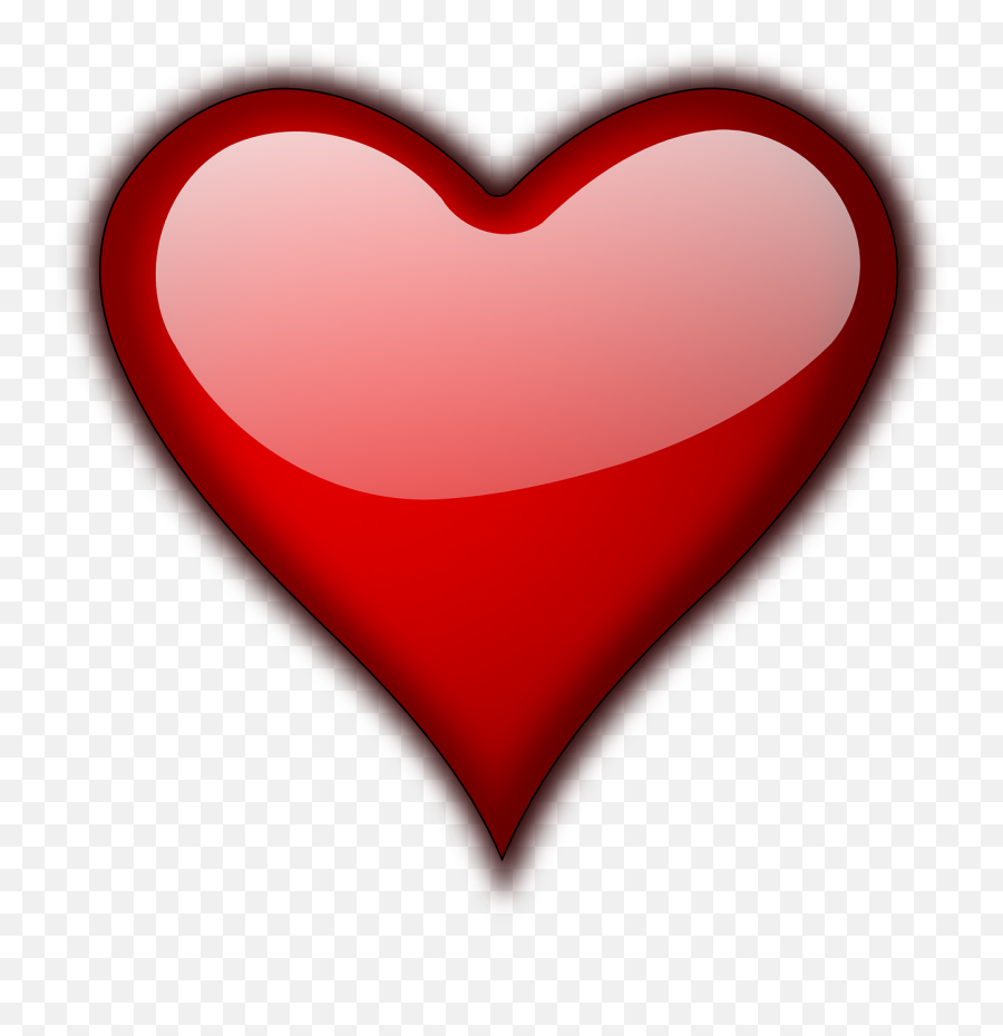 Png Hd Transparent Heart - Red Heart Transparent Background,Hearts Background Png