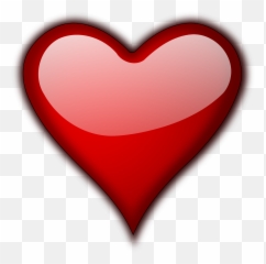 Png Hd Transparent Heart - Red Heart Transparent Background,Hearts Background Png