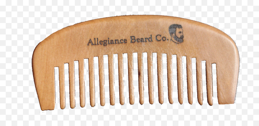 Wooden Beard Comb - Brush Png,Comb Png