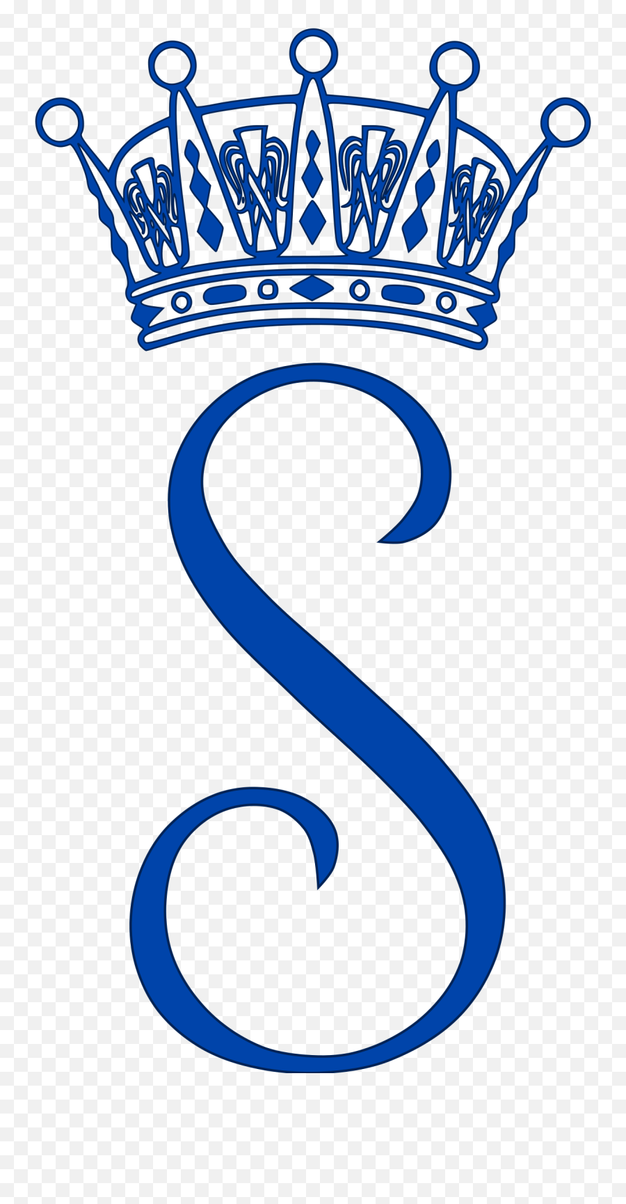 Royal Monogram Of Princess Sofia - Monogram Estelle Of Sweden Png,Princess Sofia Png