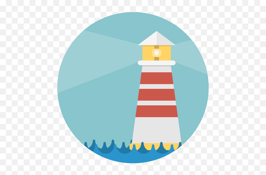 Lighthouse - Free Buildings Icons Lighthouse Icon Png,Lighthouse Transparent Background