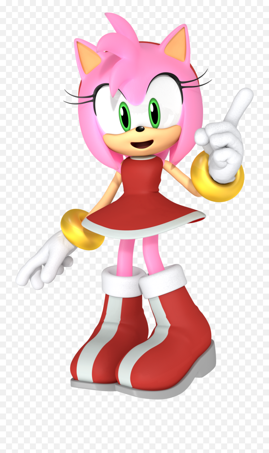 Download Hd Amy Rose From Sonic Hates Aphobes - Amy Rose Amy Rose Render Png,Amy Rose Png