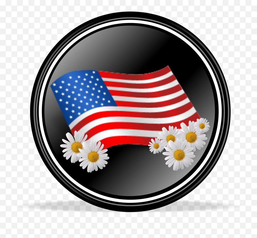 Clipart Calendar Memorial Day - Usa Flag Icon Transparent Usa Flag Icon Png,Usa Flag Transparent