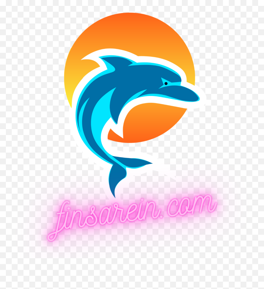 Miami Dolphins Fansite Fins Are In - Illustration Png,Dolphins Png