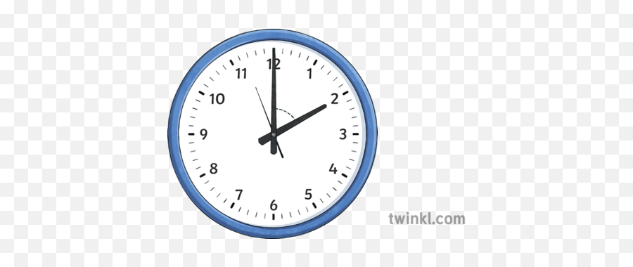 Acute Angle Clock Face Ks2 Illustration - Reloj A Las 6 30 Png,Clock Face Png