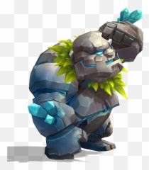 Download Hd Yt Hill Giant Action - Castle Clash Evolved Png Clash Of Clans Dragon Transparent,Yt Png