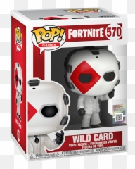 Fortnite - Funko Pop Fortnite Wild Card Diamond Png,Fortnite Health Bar Png