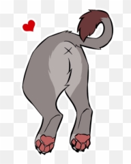 Reiji Akumatsu - Butt Sticker Gift By Reijiakumatsu Fur Ugly Png,Butt Png