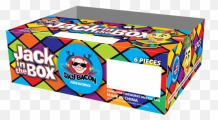 Jack In The Box - Pack 61 By Sky Bacon Fireworks Sold At Aah Fireworks Horizontal Png,Jack In The Box Png