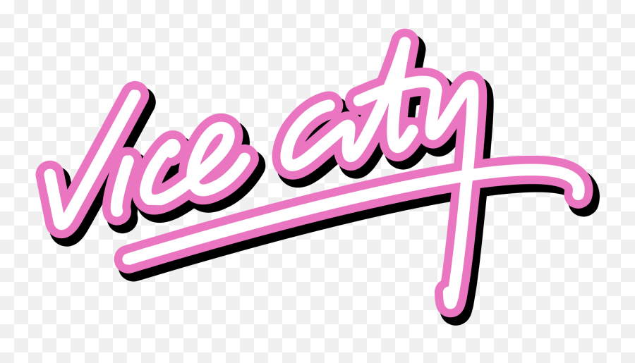 Logo Vice City Png Hd - Gta Vice City Logo Png,Vice Logo