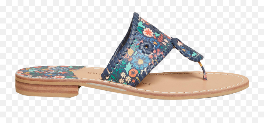 Jacks Flat Floral Icon Sandal - Open Toe Png,Flip Flop Icon