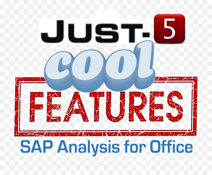 5 Cool Features You Should Be Using In Analysis For Office - Language Png,Sap Logon Icon