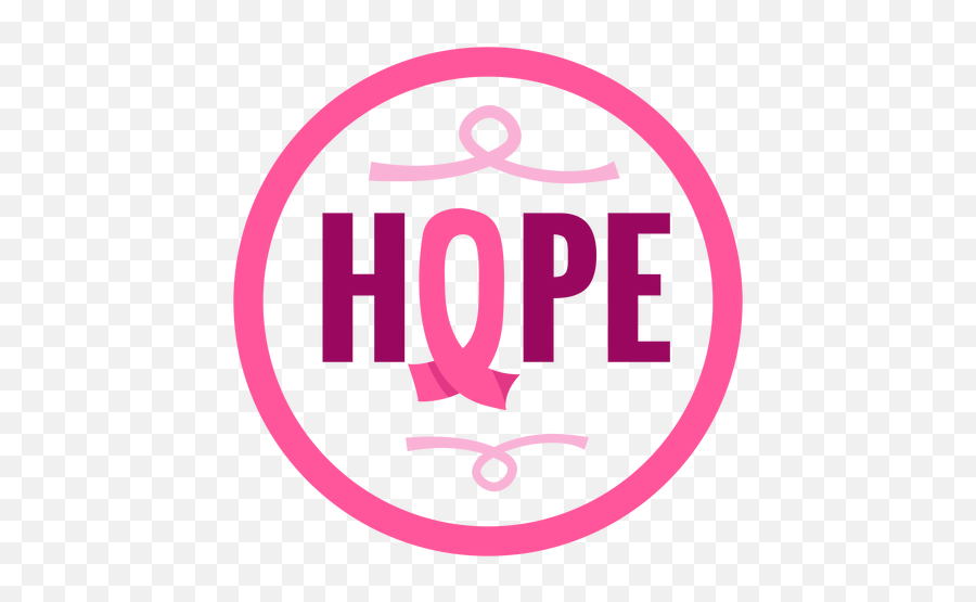 Breast Cancer Hope Lettering Icon - Transparent Png U0026 Svg Icones Cancer De Mama,Pink Ribbon Icon