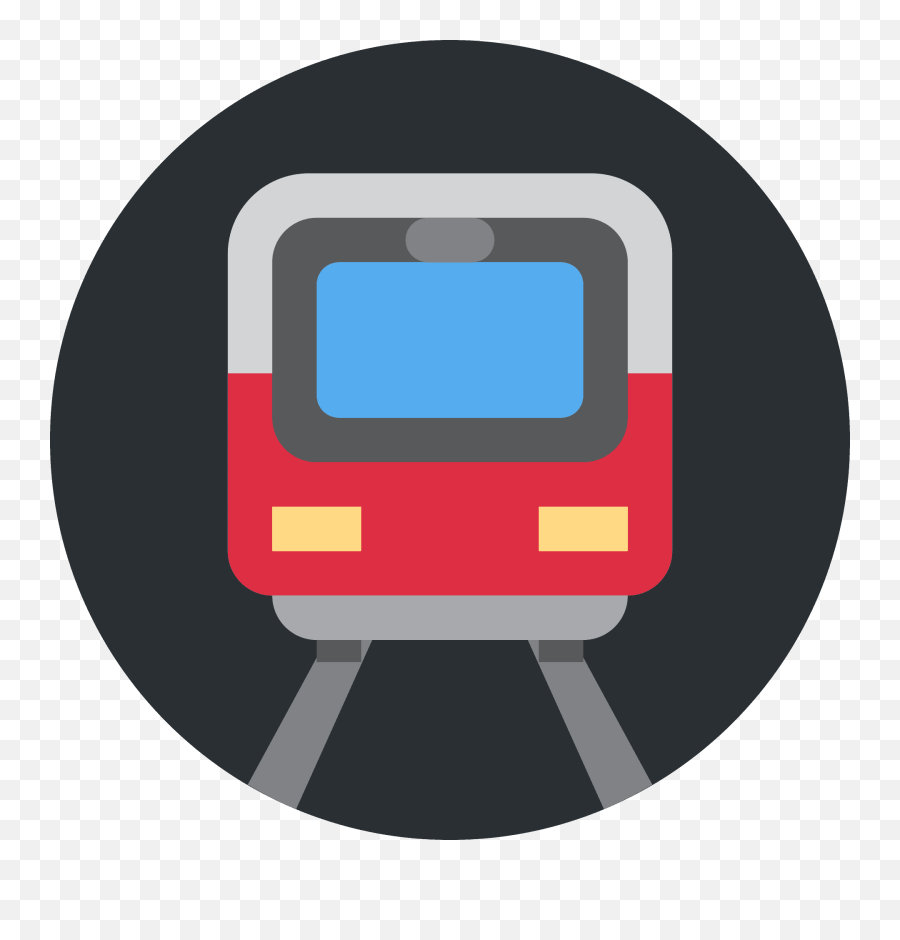 Metro Emoji Clipart - Subway Icon Png,Monorail Icon