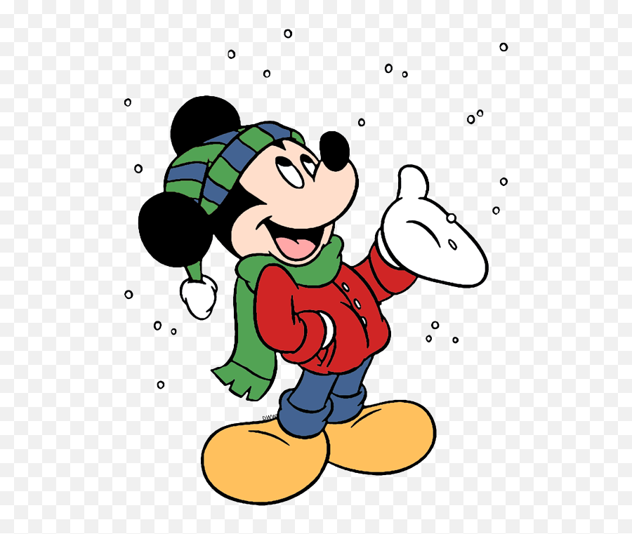 Mickey Mouse Clip Art - Mickey Mouse Snow Coloring Pages Mickey Snow Coloring Page Png,Mickey Icon Clip Art
