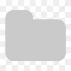 Iconsetc Simple Light Gray Bootstrap Font Awesome Folder Icon - Horizontal png