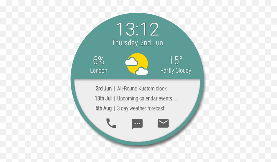 All - Round Clock Widget For Kwgt Klwp Apk 11 Download Apk Cool Weather Widget Kwgt Png,Numix Circle Icon