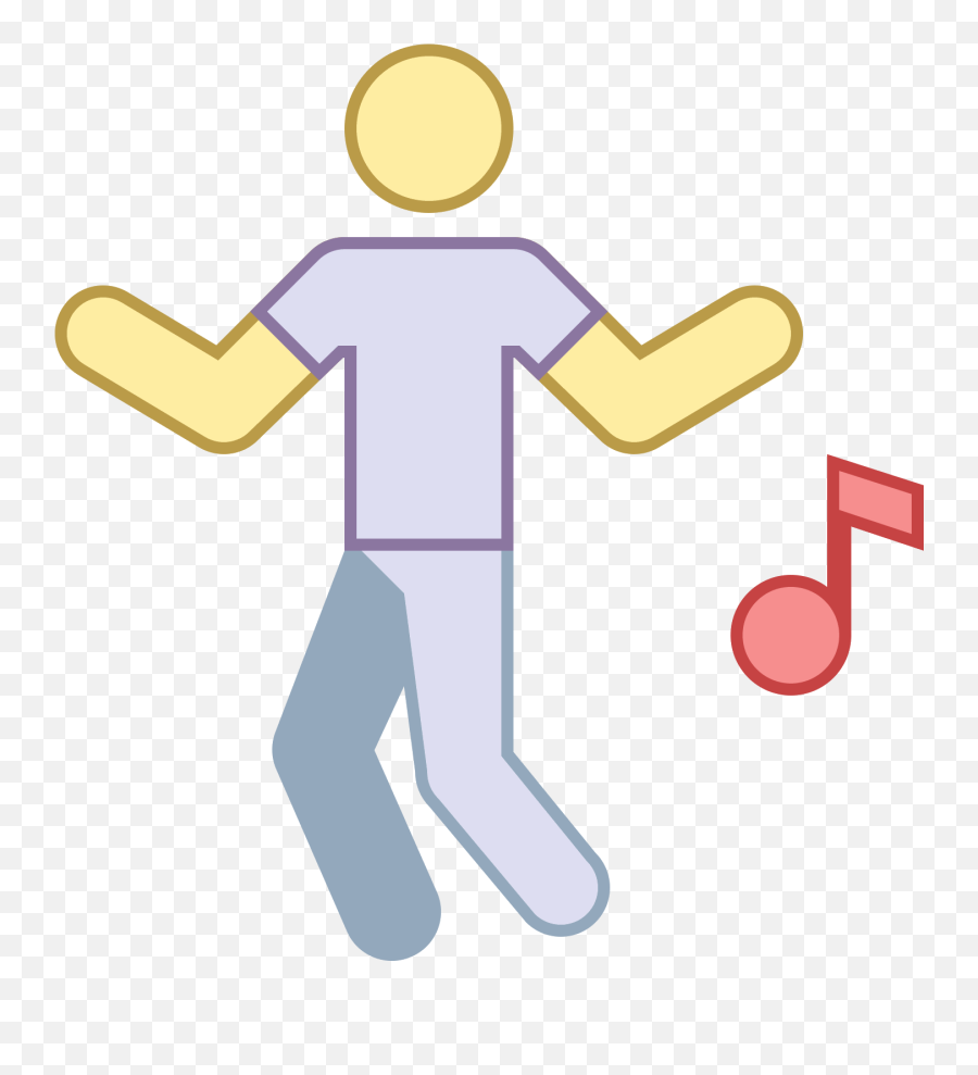 Download Hd An Icon Of Dancing Consists A Man Or Woman - Dance Png,Icon Dancers