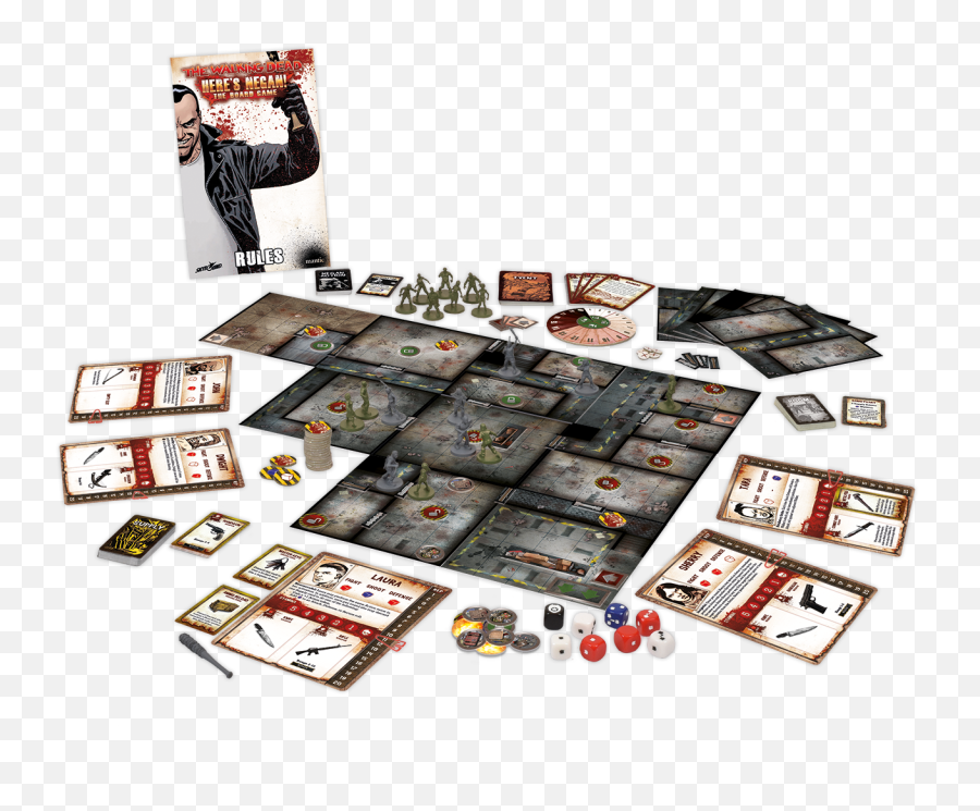 Mantic Games Announces Hereu0027s Negan Board Game - Tabletop Walking Dead Negan Board Game Png,Negan Icon