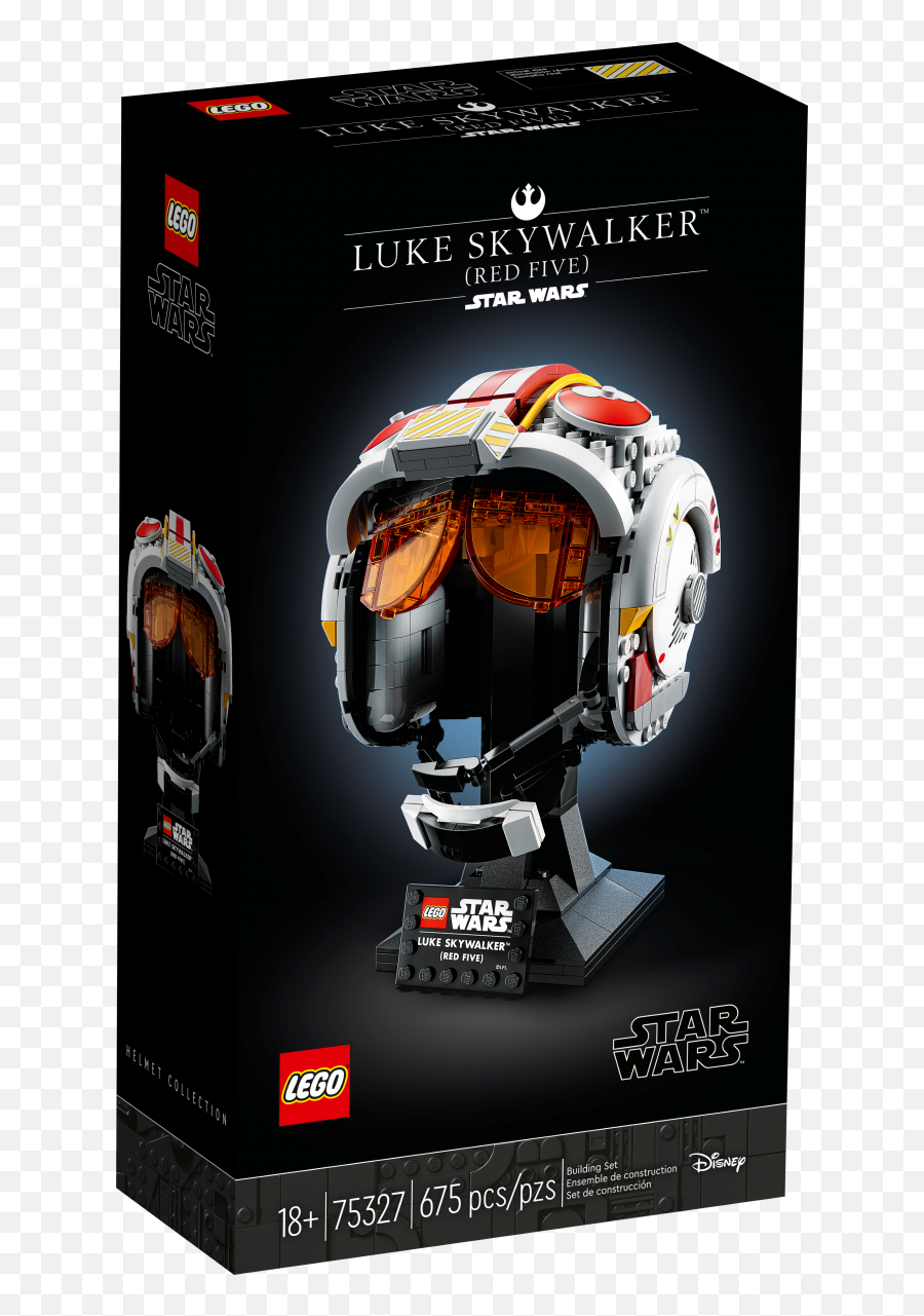 Getting Under 75327 Luke Skywalker Red Five Helmet U2013 The - Luke Skywalker Red Five Helmet Lego Png,Icon Alliance Helmet Red