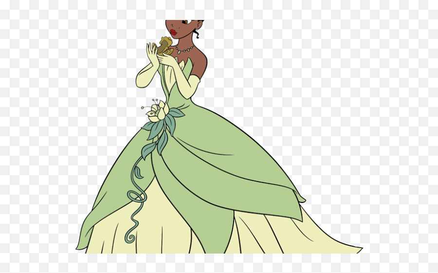 Clipart Princess Tiana - Disney Princess Tiana Drawing Png,Tiana Png