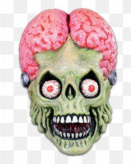 Misfits Fiend Mask - Mars Attacks Game Martian png