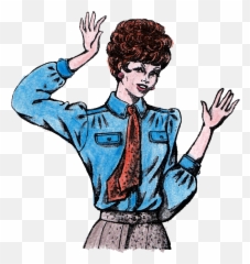Pop Art Woman Drawing Transparent - Comics Pop Art Woman Png Transparent,Woman Hand Png