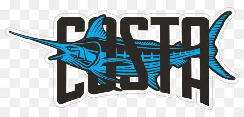 Costa Price Marlin Decal Png