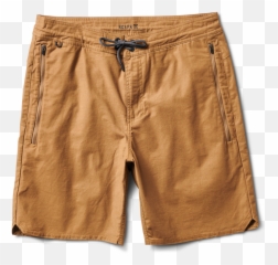Layover 20 Shorts 19 - Dark Khaki Bermuda png