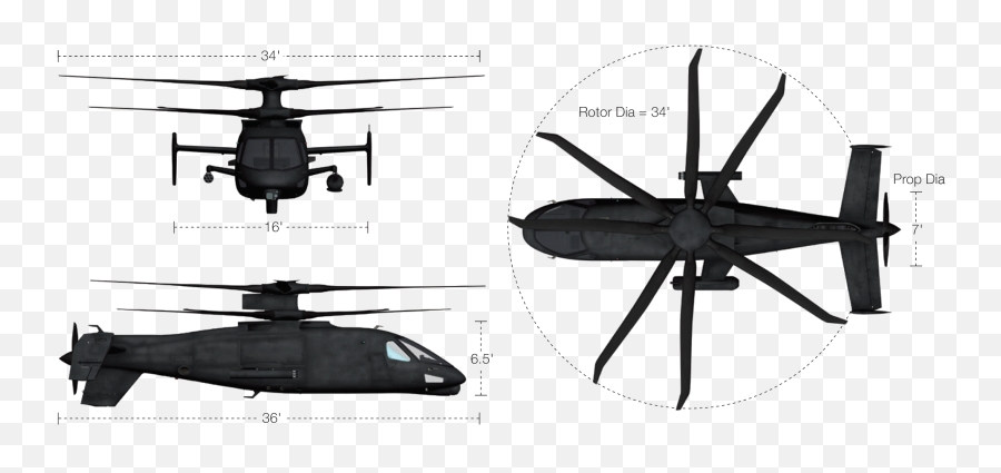 S - 97 Raider Lockheed Martin S 97 Raider Blueprints Png,Attack Helicopter Icon