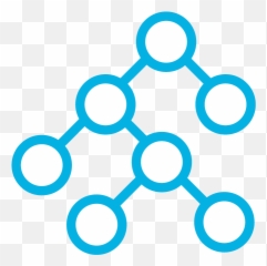 Outcomes - Data Science Icon Blue Clipart Full Size Relational Database Png