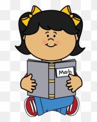Download Free Png Kid Reading Book Clipart - Student Math Clipart,Book Clipart Png