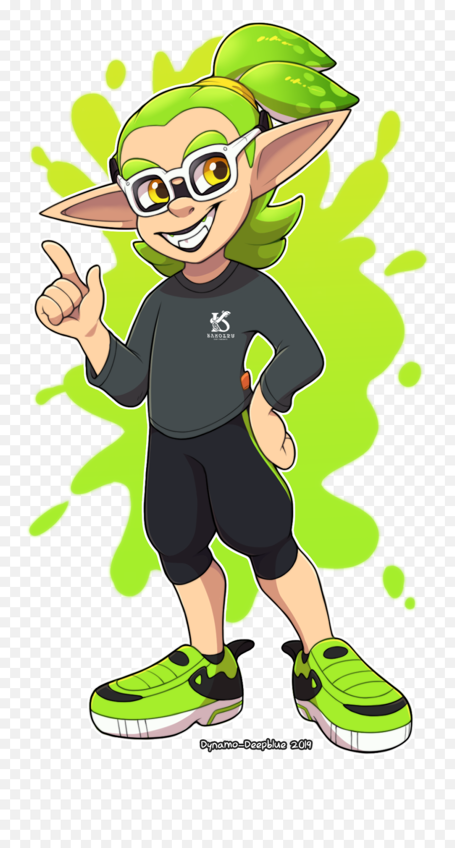 Commissions - Dynamodeepblue Art U0026 Design Fictional Character Png,Splatoon Squid Icon