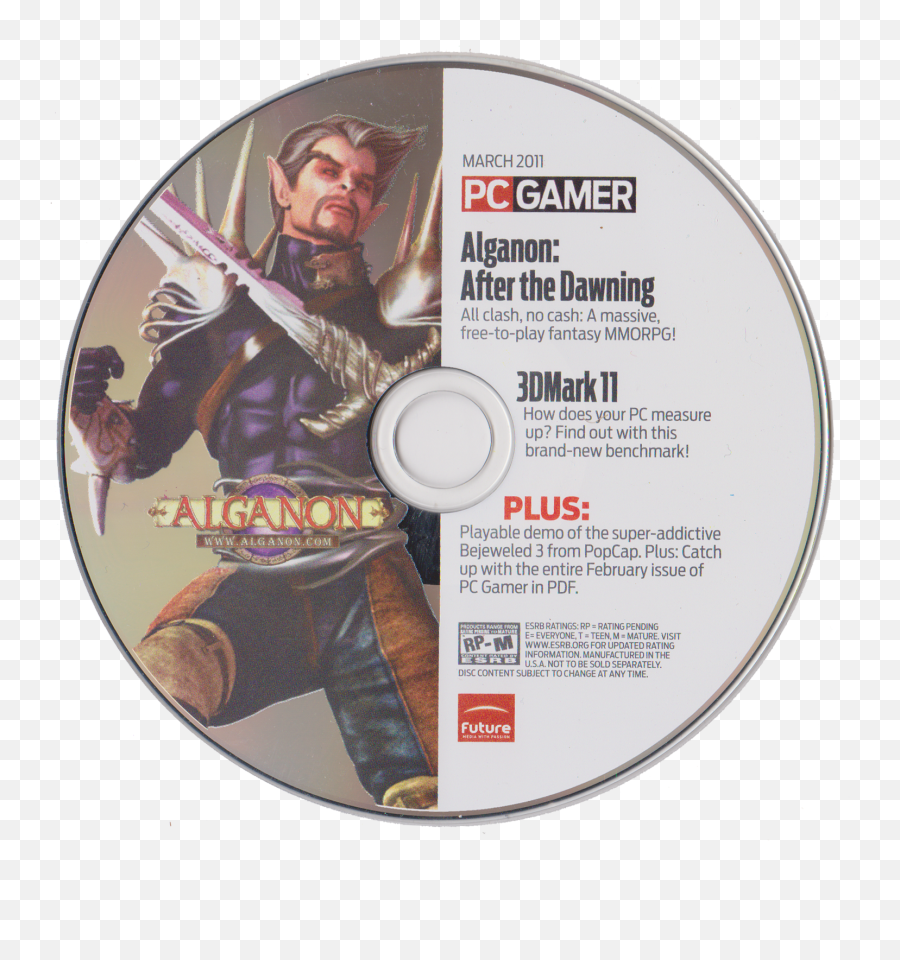 Pc Gamer Cd - Roms 2011 Future Us Inc Free Download Fictional Character Png,Bejeweled 3 Icon