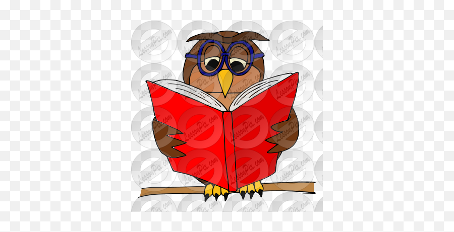 Reading Picture For Classroom Therapy Use - Great Reading Happy Png,Wise Owl Icon