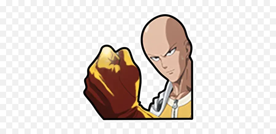 Saitama Opm Whatsapp Stickers - Stickers Cloud Cartoon Png,Saitama Transparent