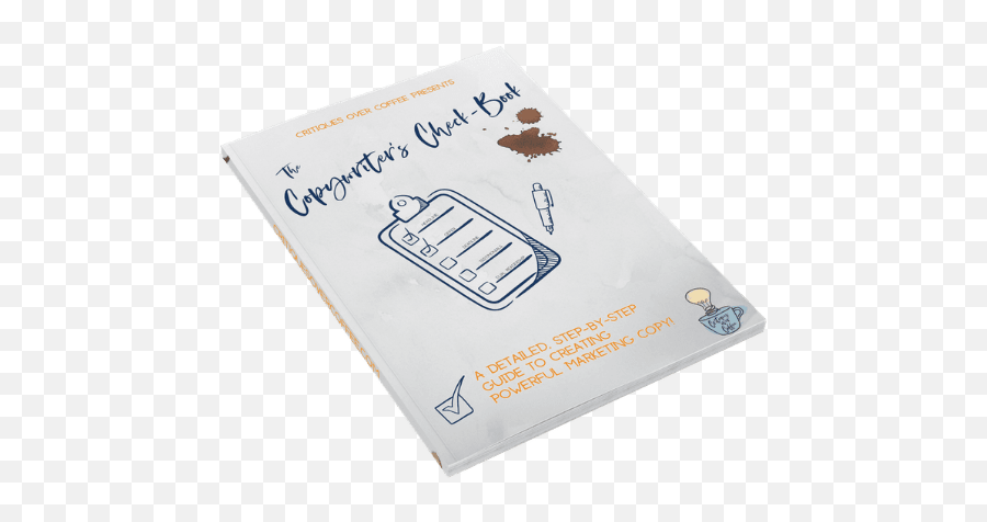 The Copywriteru0027s Check - Book Download U2014 Critiques Over Coffee Drawing Png,Icon Web 2