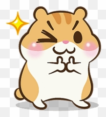 Kawaii Clipart Hamster - Hamsters Drawings Png Transparent Cartoon