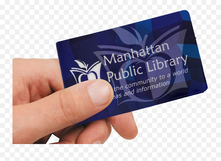 Online Library Card - Manhattan Public Library Horizontal Png,Print Icon Manhattan