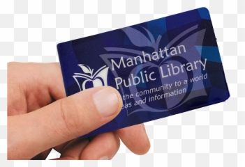 Online Library Card - Manhattan Public Horizontal png