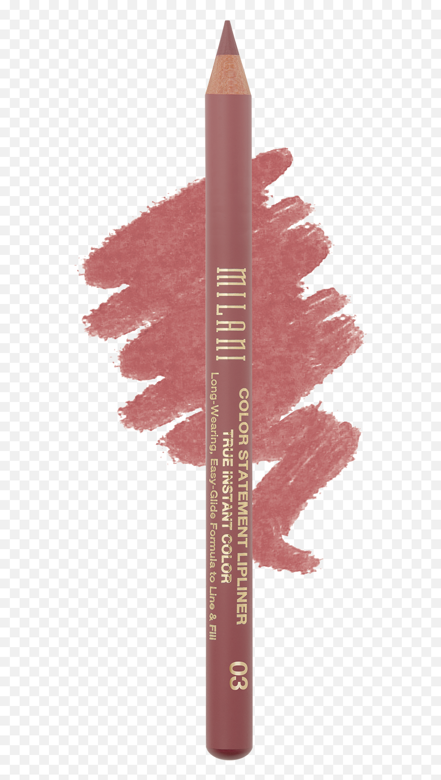 Milani Color Statement Lip Liners - 03 Nude Milani Color Statement Lip Liner 12 Png,Huda Beauty Lip Contour Icon