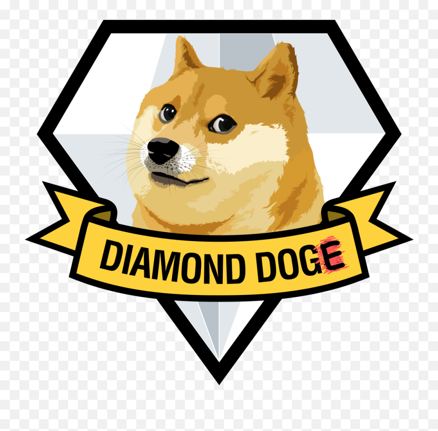 Diamond Doge Based Transparent PNG