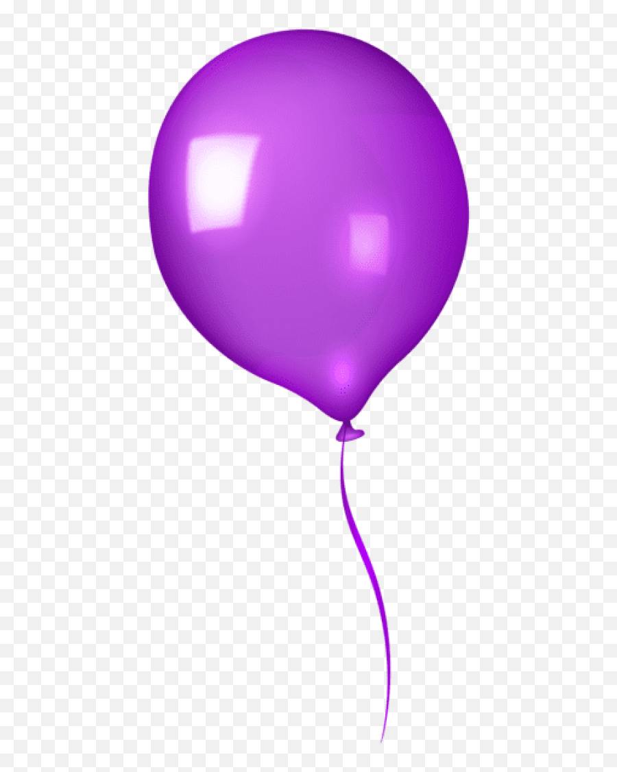 Purple Balloons Png - Globo Con Fondo Transparente,Balloon Transparent Background