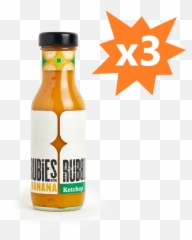 Banana Ketchup 3 X 274g - Rubies In The Rubble Banana Ketchup Png,Rubble Png