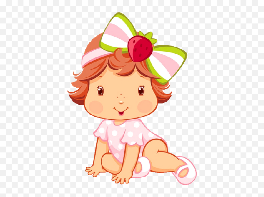 Strawberry Shortcake Baby Images - Baby Strawberry Shortcake Cartoon Png,Cartoon Baby Png